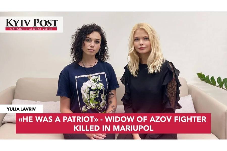 “He was a Patriot” – widow of Azov fighter killed in Mariupol