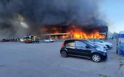 Breaking: Missile strike hits crowded mall in east Ukraine: Zelensky