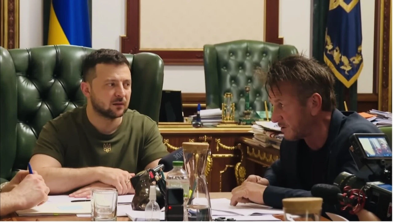 Sean Penn came back to Ukraine for documentary