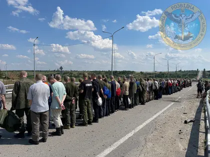 Міноборони оприлюднило фото звільнених з полону «Азовців», багато з них поранені
