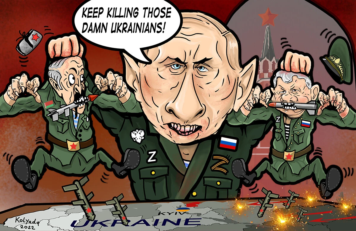 Putin’s paranoid hysteria