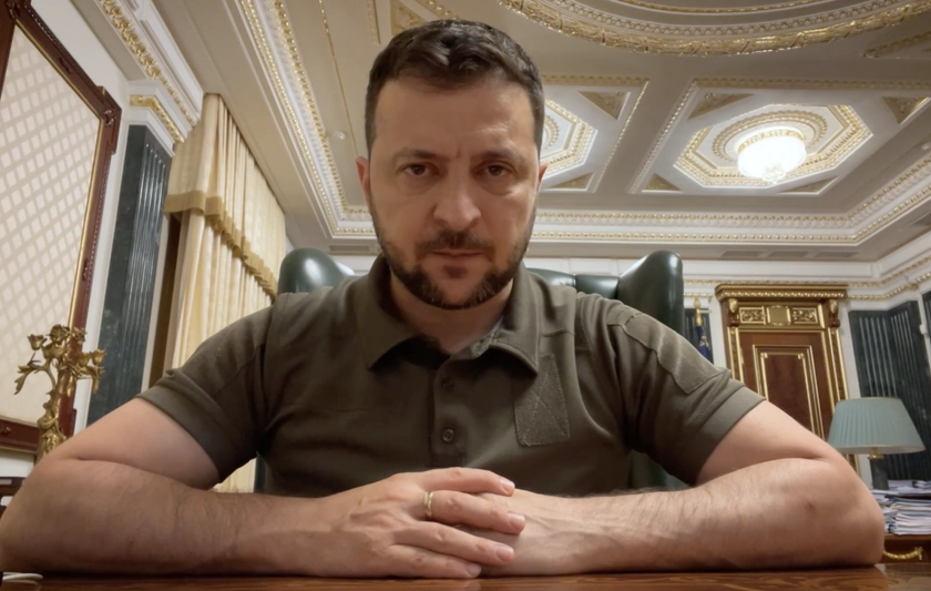 Zelensky on significance of Zmiyny Island