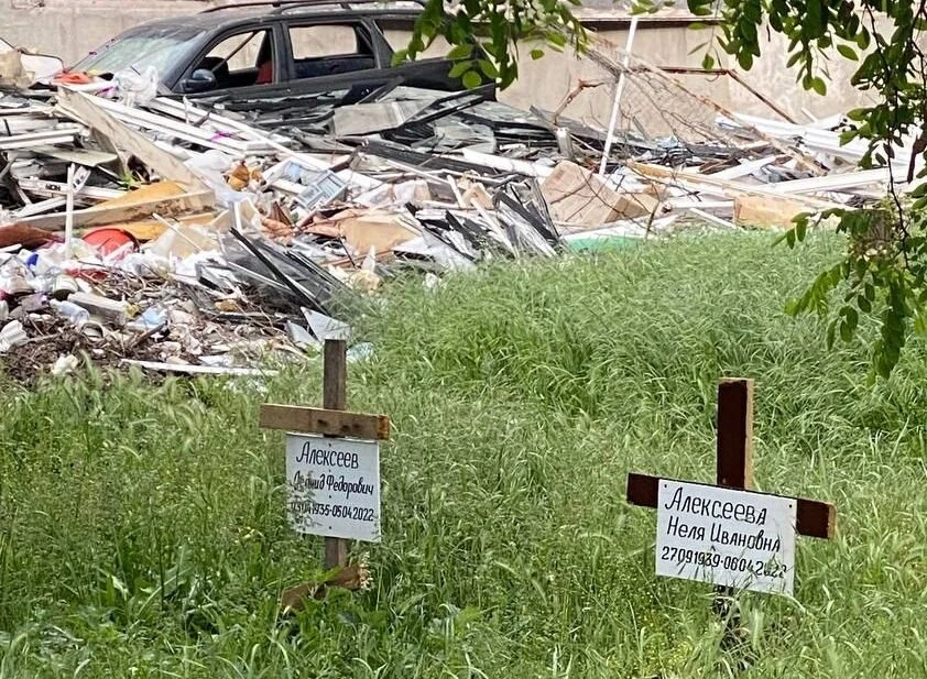 Another Mass Grave Found in Mariupol