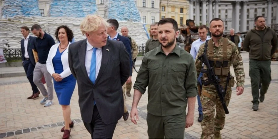 Boris Johnson: “Ukraine CAN Recapture Territory Occupied By Russia”