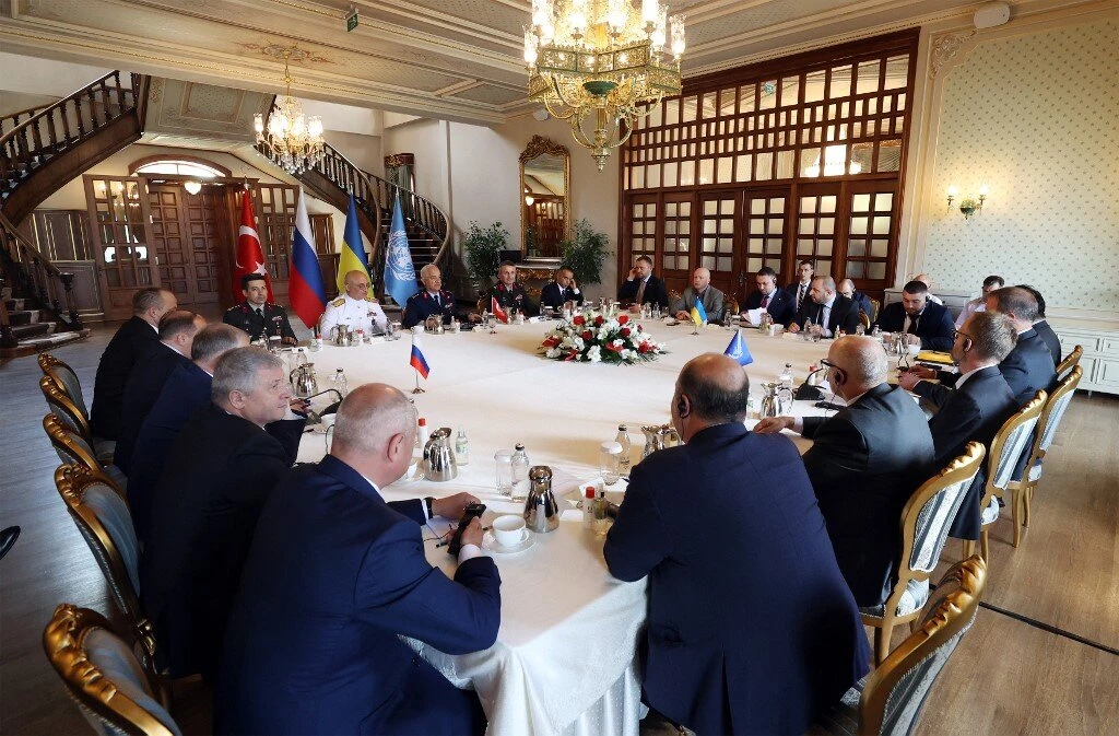 Ukraine, Russia held first talks on blockaded grain since March, result unknown