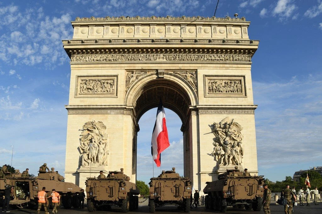 France Nods to Ukraine in Bastille Day Military Parade