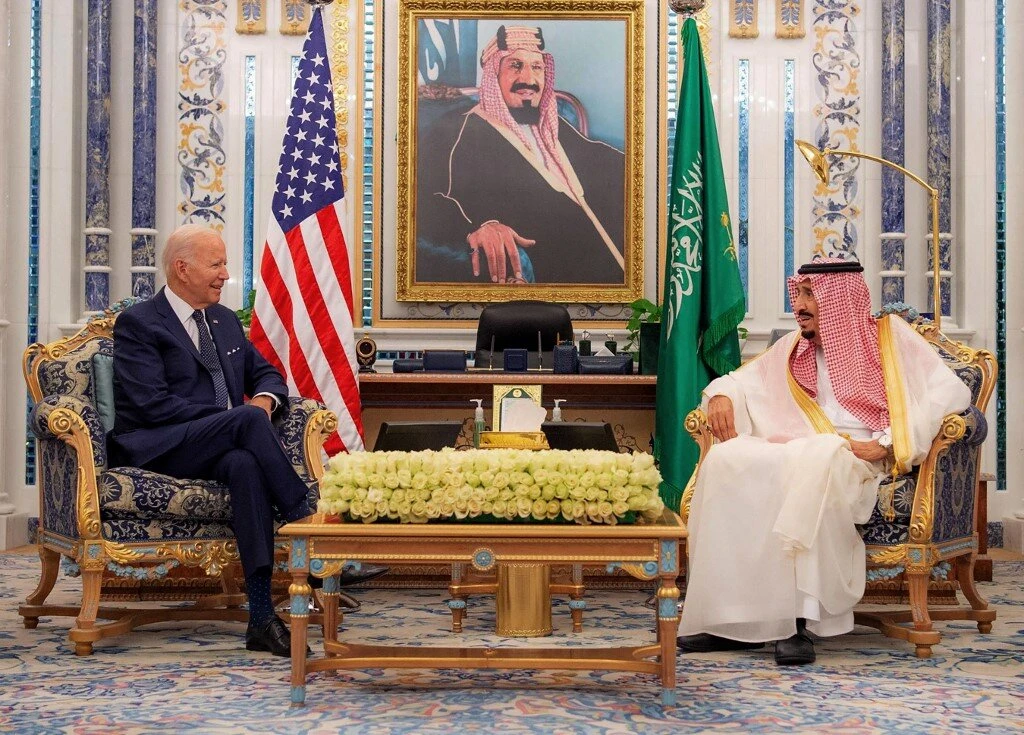 Biden, Saudi Crown Prince express support for Ukraine following meeting in Jeddah