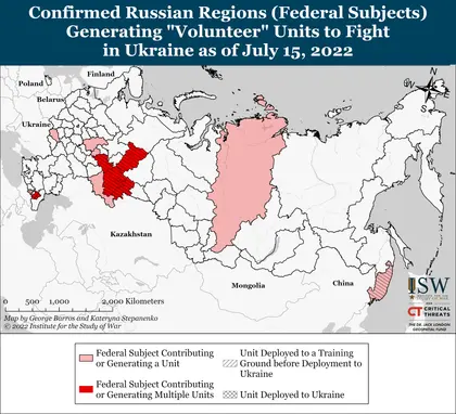 ISW Russian Offensive Campaign Assessment, July 18