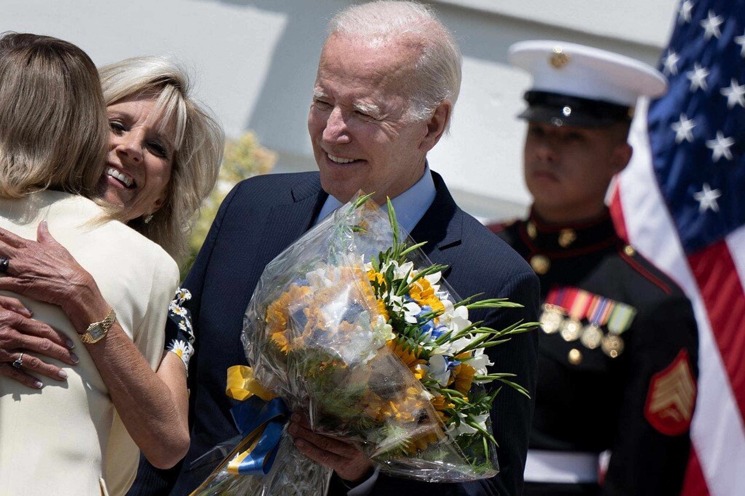 Biden: Zelenska embodies the same tenacity and resilience as Ukraine