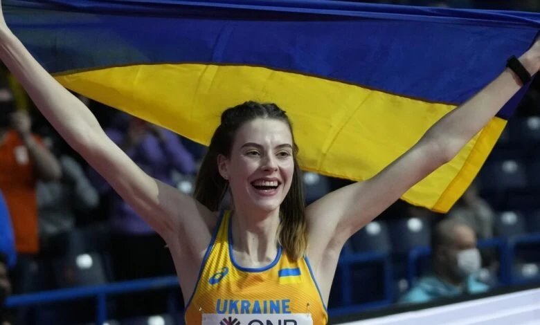 Ukraine athletes hoping to offer ‘positive emotions’ for besieged compatriots