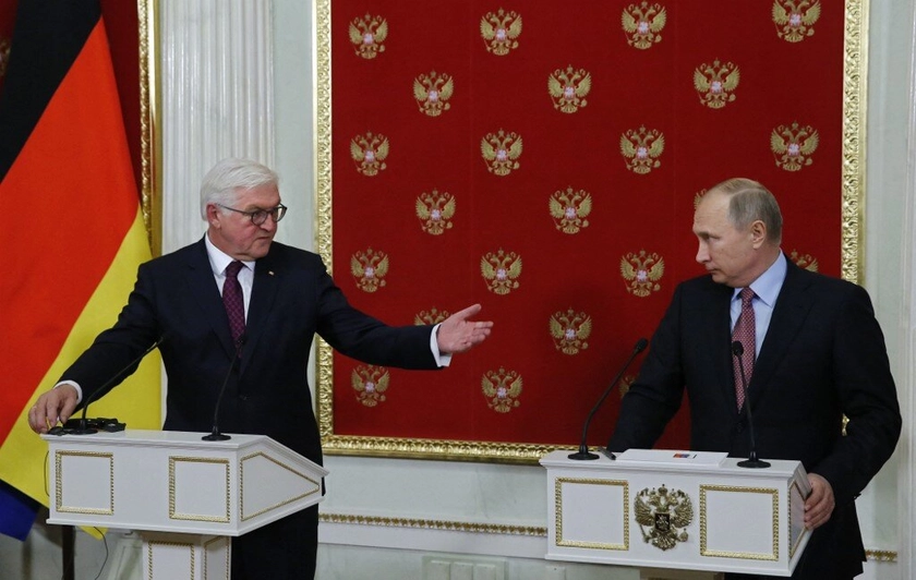 German President says Putin Waging ‘War Against Unity of Europe’