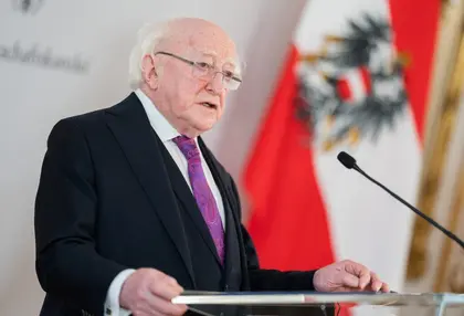 Irish president urged to clarify position on Russian war in Ukraine