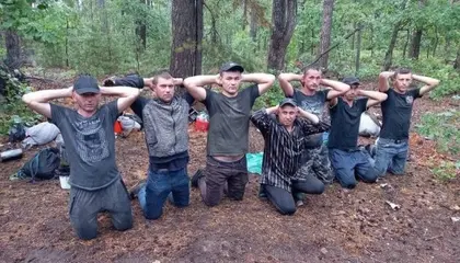 У лісі на Київщині затримали сімох чоловіків, ймовірно учасників ДРГ