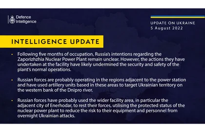 Інформація від військової розвідки Великої Британії про ситуацію в Україні