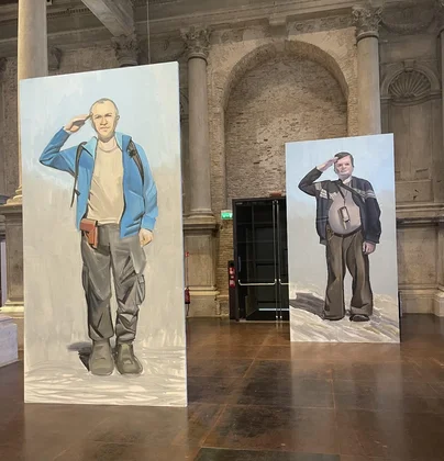 انطلاق معرض فنون الحرب لصحفي بوست كييف في البندقية