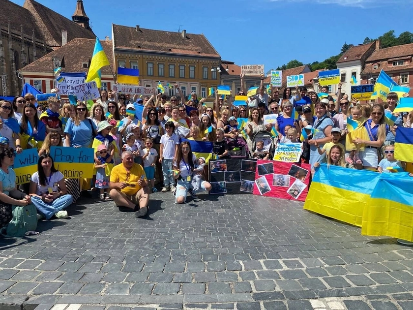 У понад десяти містах України відбулися акції на підтримку військовополонених з «Азовсталі»