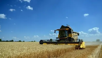 المزارعون الأوكرانيون يحصدون أكثر من 20 مليون طن من الحبوب خلال العام الجاري