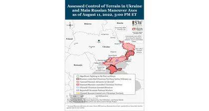 ISW Russian Offensive Campaign Assessment, August 11