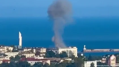 More Explosions in Crimea – UAV Crashes into Russia’s Black Sea Fleet HQ