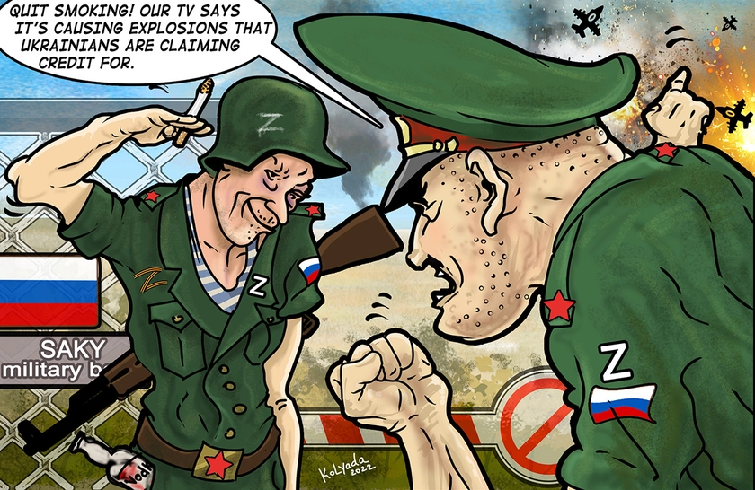 Serhiy Kolyada – “Smoking” Killing Russian Invaders