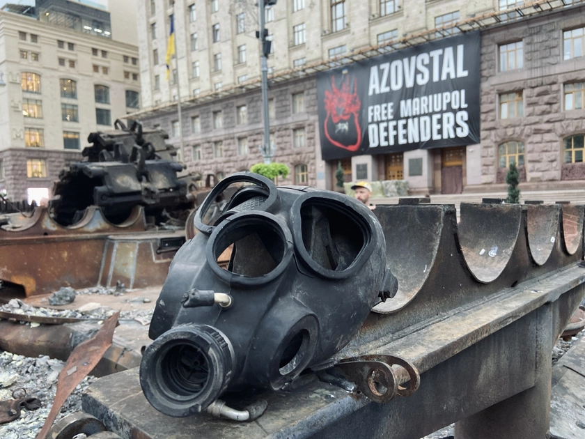 “Parade” of captured Russian military equipment: How Ukraine celebrates Independence Day
