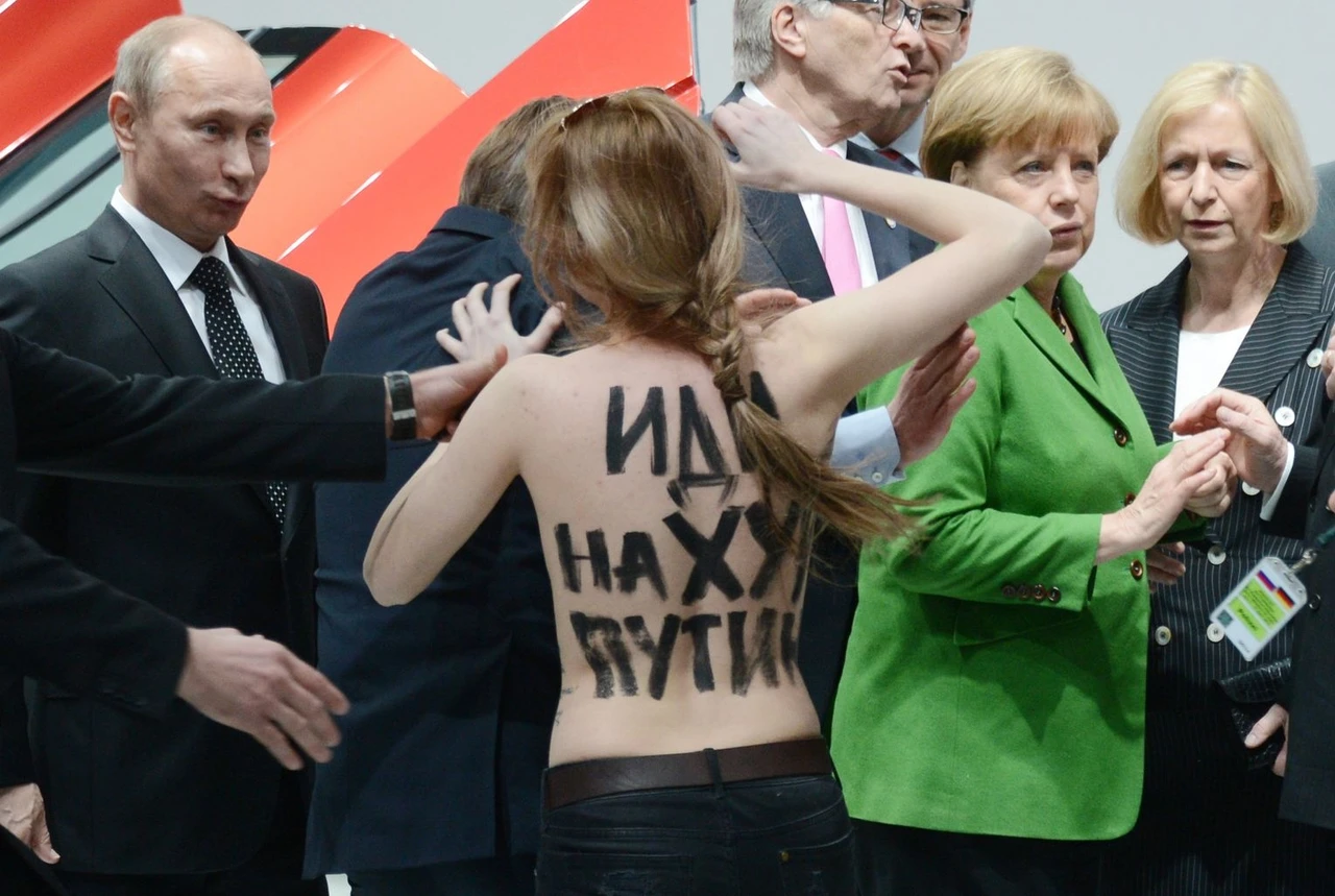 The Bra-Absent Activists Who Stunned Scholz – Who are FEMEN?