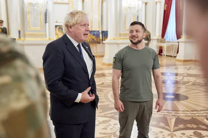 BREAKING: UK PM Boris Johnson in Kyiv marking Ukraine Independence Day