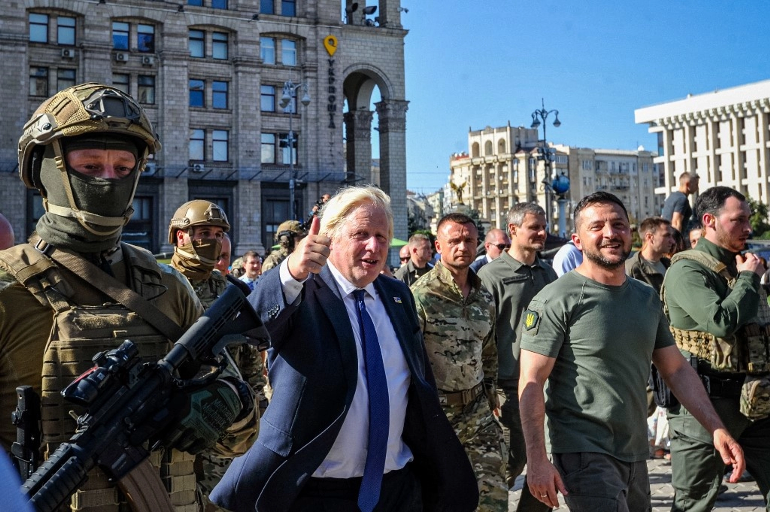 Johnson: Time for West to double support for Ukraine, not go wobbly