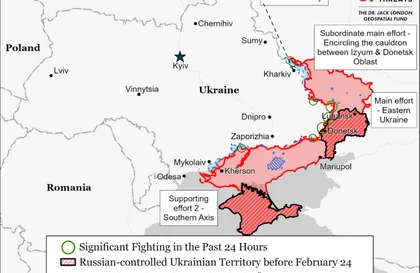 Найновіше від американського Інституту вивчення війни (ISW)