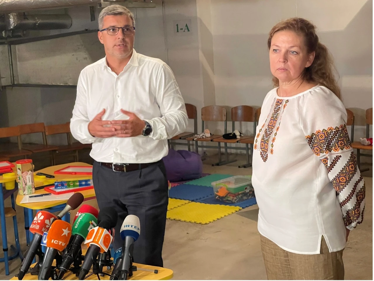 A Tour of Kyiv’s Bomb Shelter Classrooms