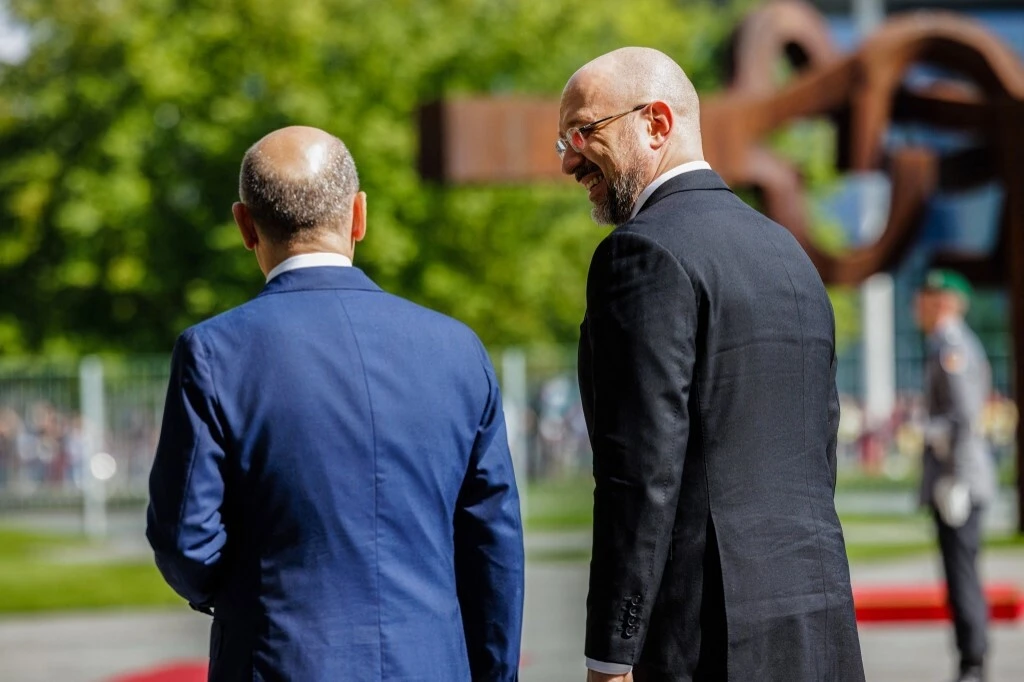 Ukraine PM’s visit to Berlin highlights enhanced ties