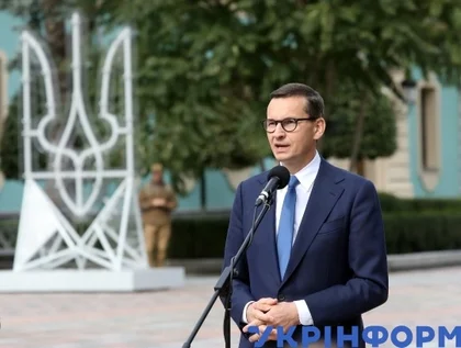 Прем’єр Польщі Моравецький прогнозує новий образ Європи після російсько-української війни