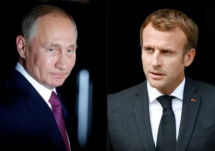 Macron Asks Putin to Withdraw Weapons from Ukraine Nuclear Plant