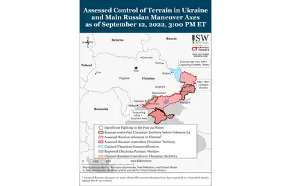 ISW Russian Offensive Campaign Assessment, September 12