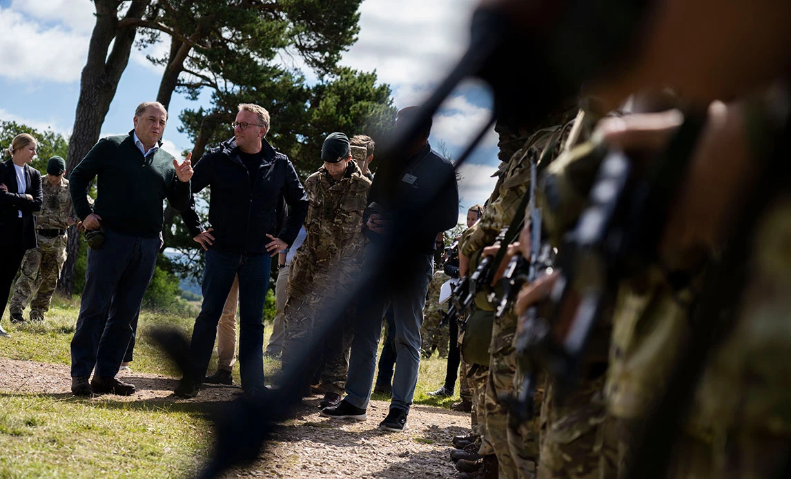 Copenhagen to Train Ukrainian Soldiers in Denmark