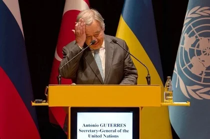 Генеральний секретар Гутерріш ганьбить ООН своєю зневагою до України