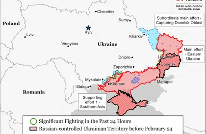 Найновіше від американського Інституту вивчення війни (ISW)