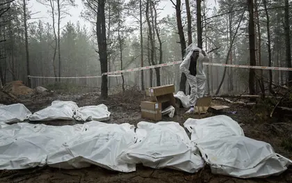 EU Calls for War Crime Tribunal Over Mass Graves in Ukraine