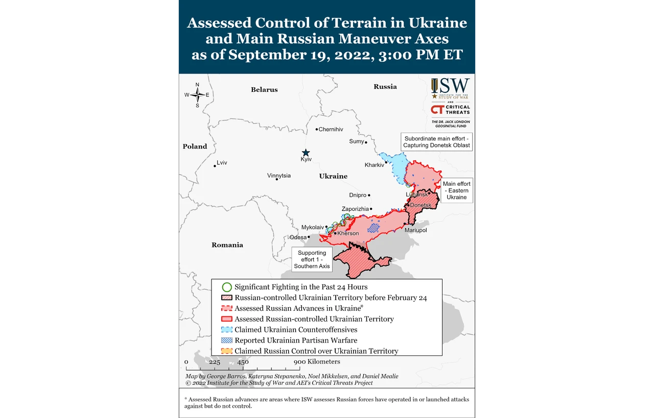 ISW Russian Offensive Campaign Assessment, September 19