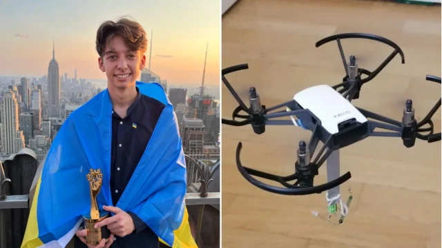 Young Developer of Quadcopter Mines Detector from Ukraine Recognized as World’s Best Student