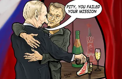 Putin’s special kiss for his freed failed agent Medvechuk