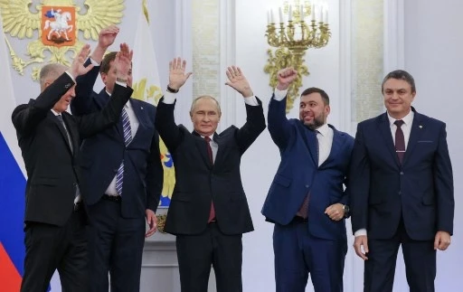 EU Leaders Reject Russia’s “Illegal Annexation” in Ukraine