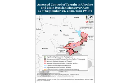 ISW Russian Offensive Campaign Assessment, September 29