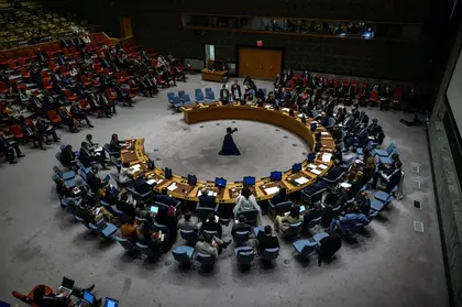 Russia Vetoes UN SC Condemnation of Ukraine Annexations as China, India, Brazil, Gabon Abstain