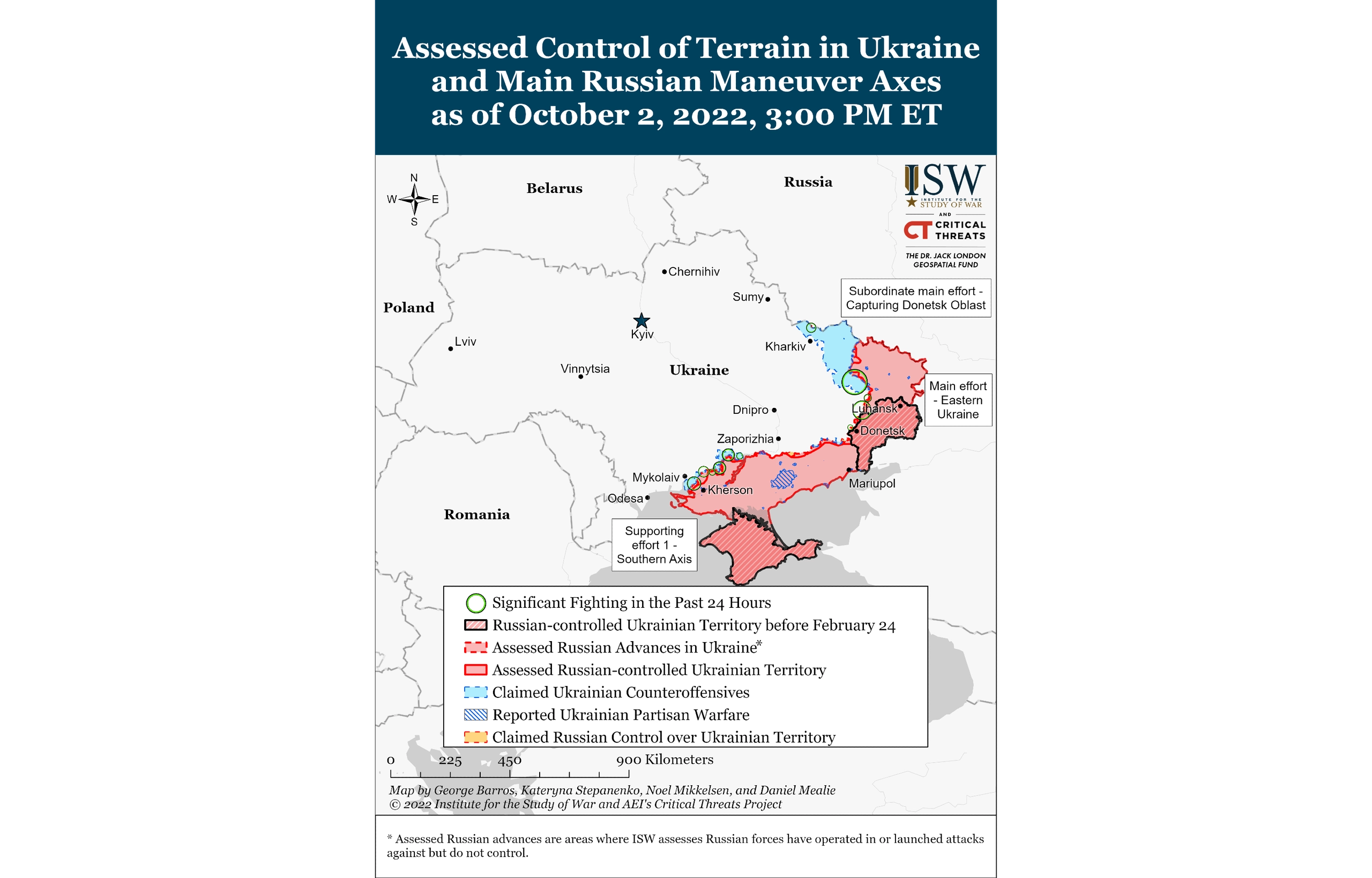 ISW Russian Offensive Campaign Assessment, October 2