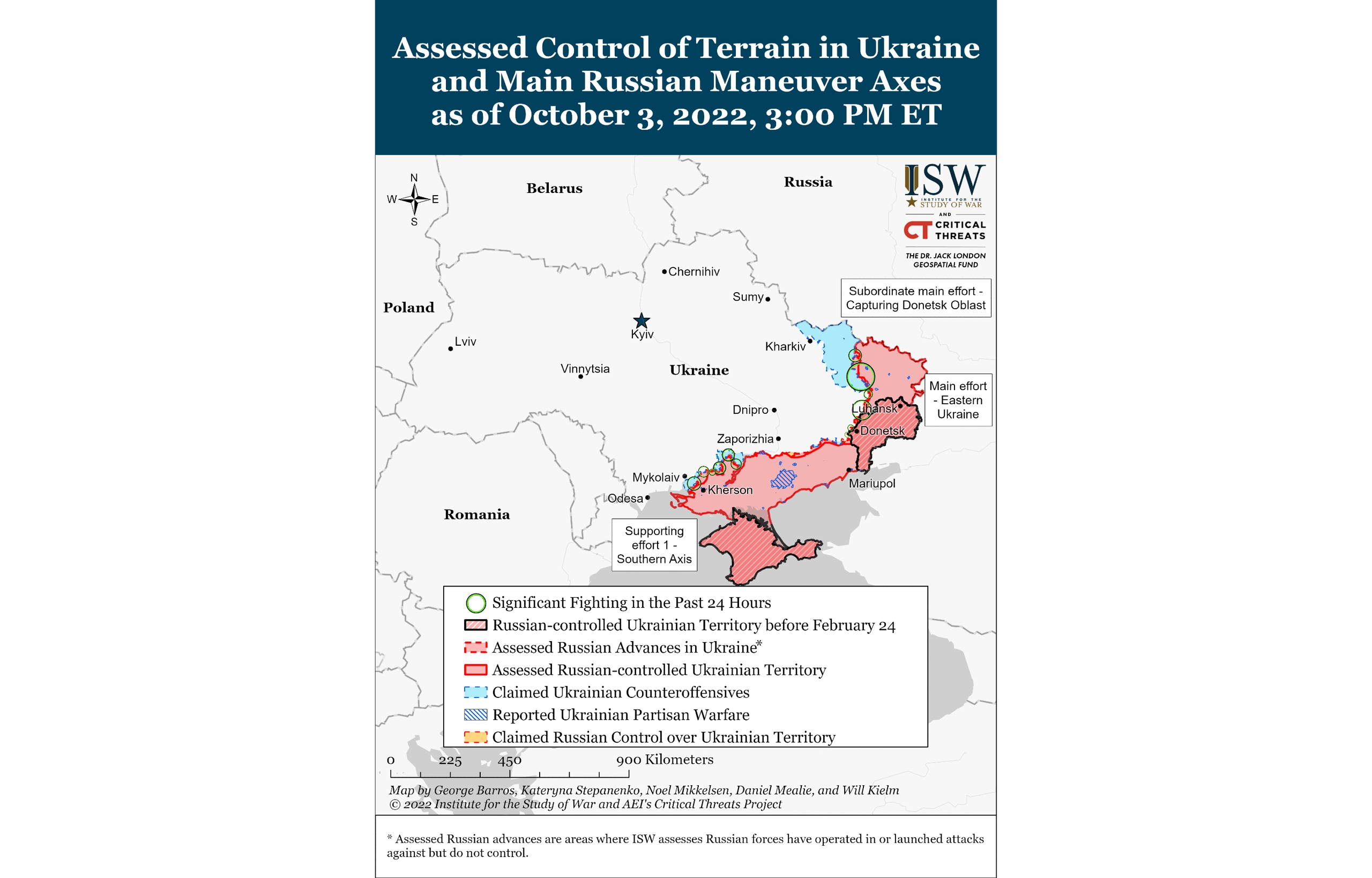 ISW Russian Offensive Campaign Assessment, October 3