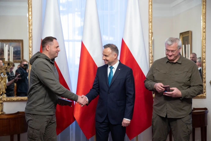 Yermak, Duda Discuss Ukraine-Poland Interaction Within NATO