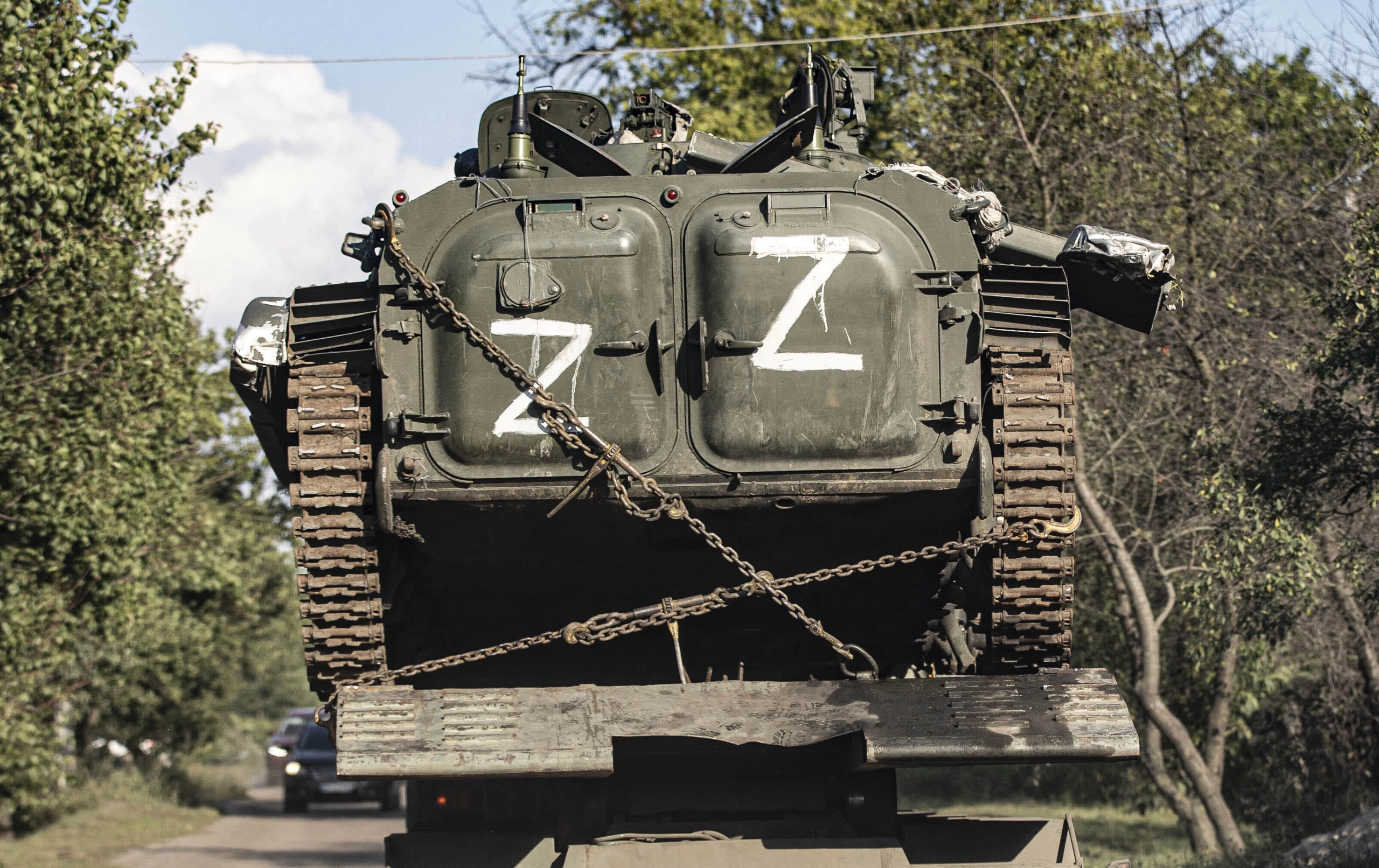 Russian Weapons Seized by Ukrainian Army Used in Donbas Offensive