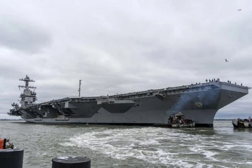 Top US Aircraft Carrier Deployed in Face of Rising Russian Aggression