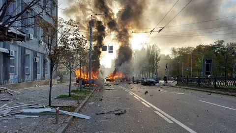 Missile Strikes on Many Cities of Ukraine